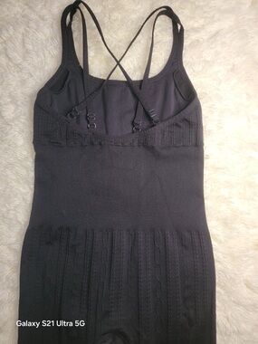 Black Knit Strappy Bodycon Dress